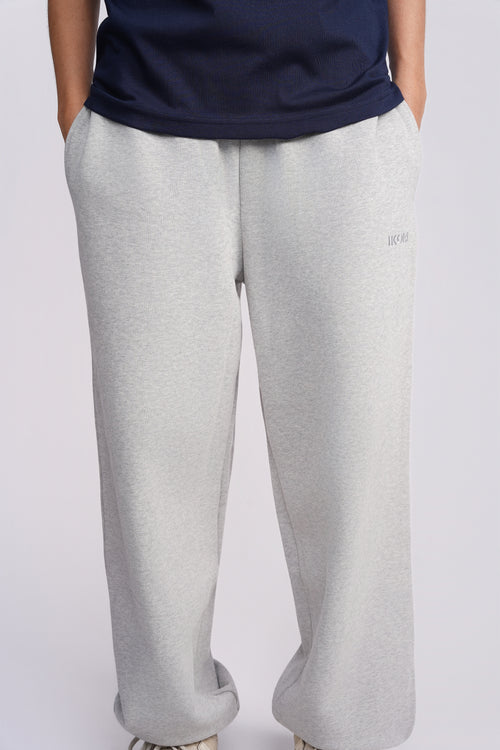 Grey Melange Trackpants